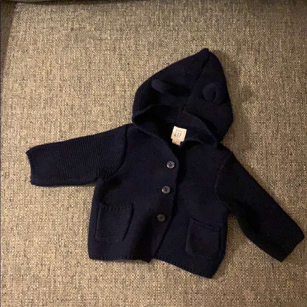 Baby Gap 0-3 month Navy Sweater
